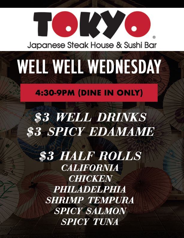 Wednesday Specials Tokyo